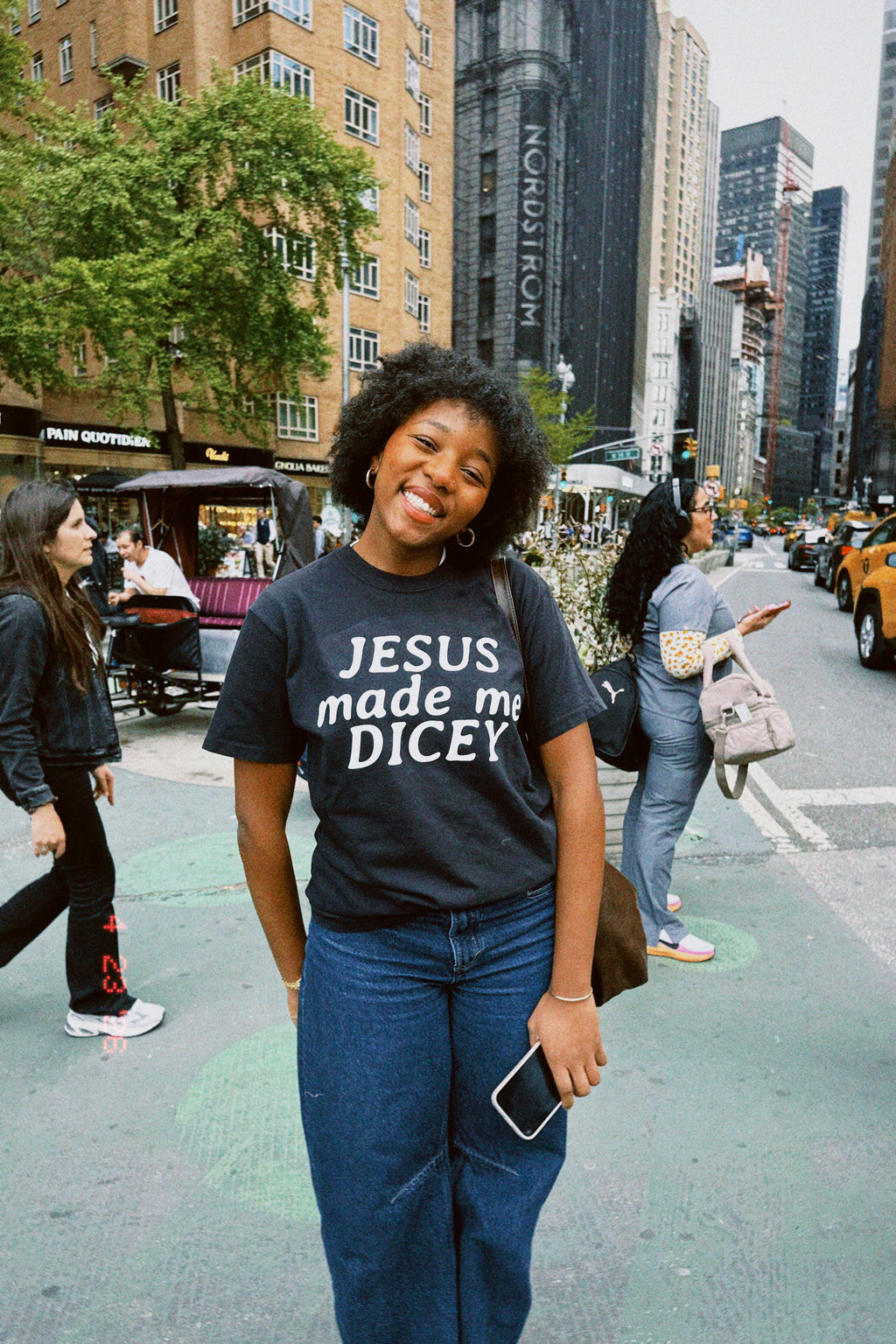 Jesus made me Dicey Shirt